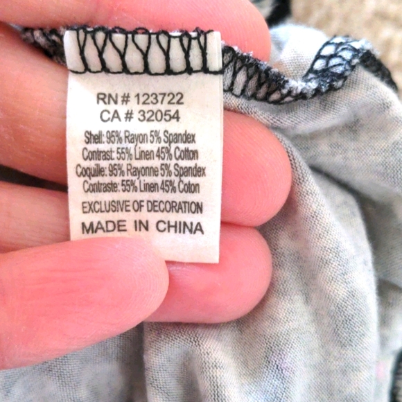 Anthro. One September Black & White Patter… - Picture 5 of 6